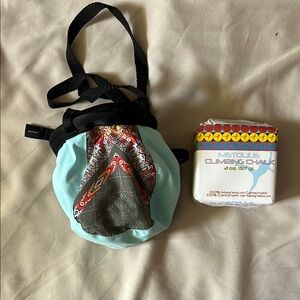 Colorful Climbing Chalk Bag